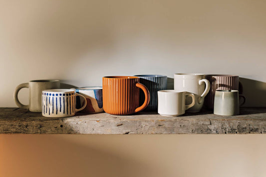 Fluted Mug | Cognac