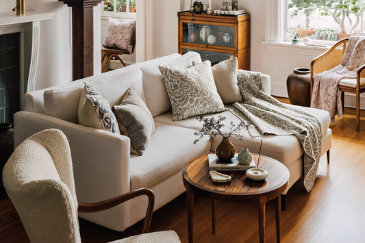 Heirloom Topiary Jacquard Pillow