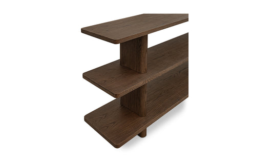 Casey Small Bookcase | Dark Brown