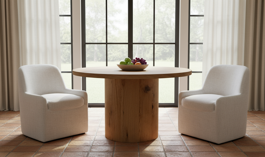 Hansen Dining Table | Rustic Oak
