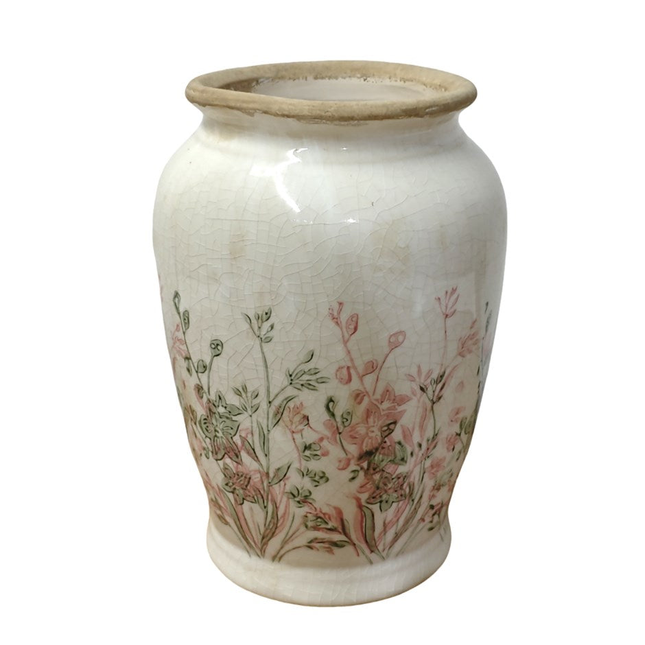 Ursa Vintage Floral Vase