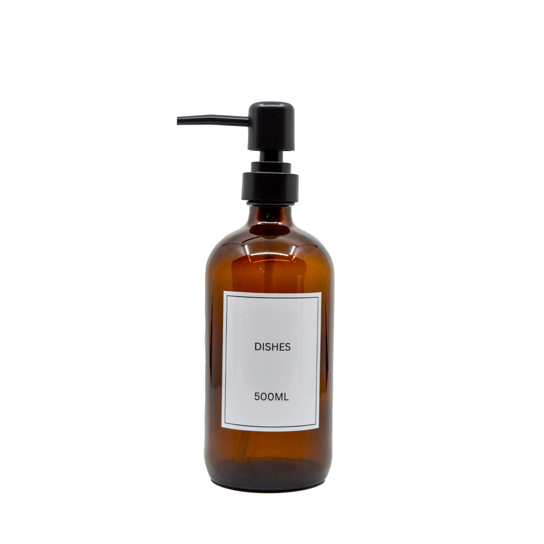 Amber Soap Pump