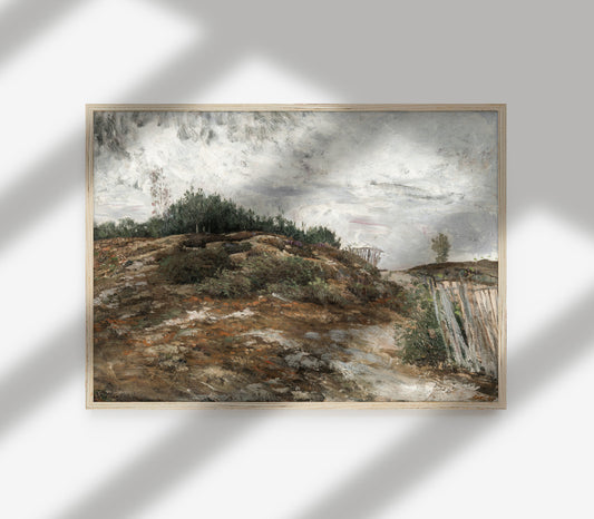 Vintage Landscape Art Print L0100
