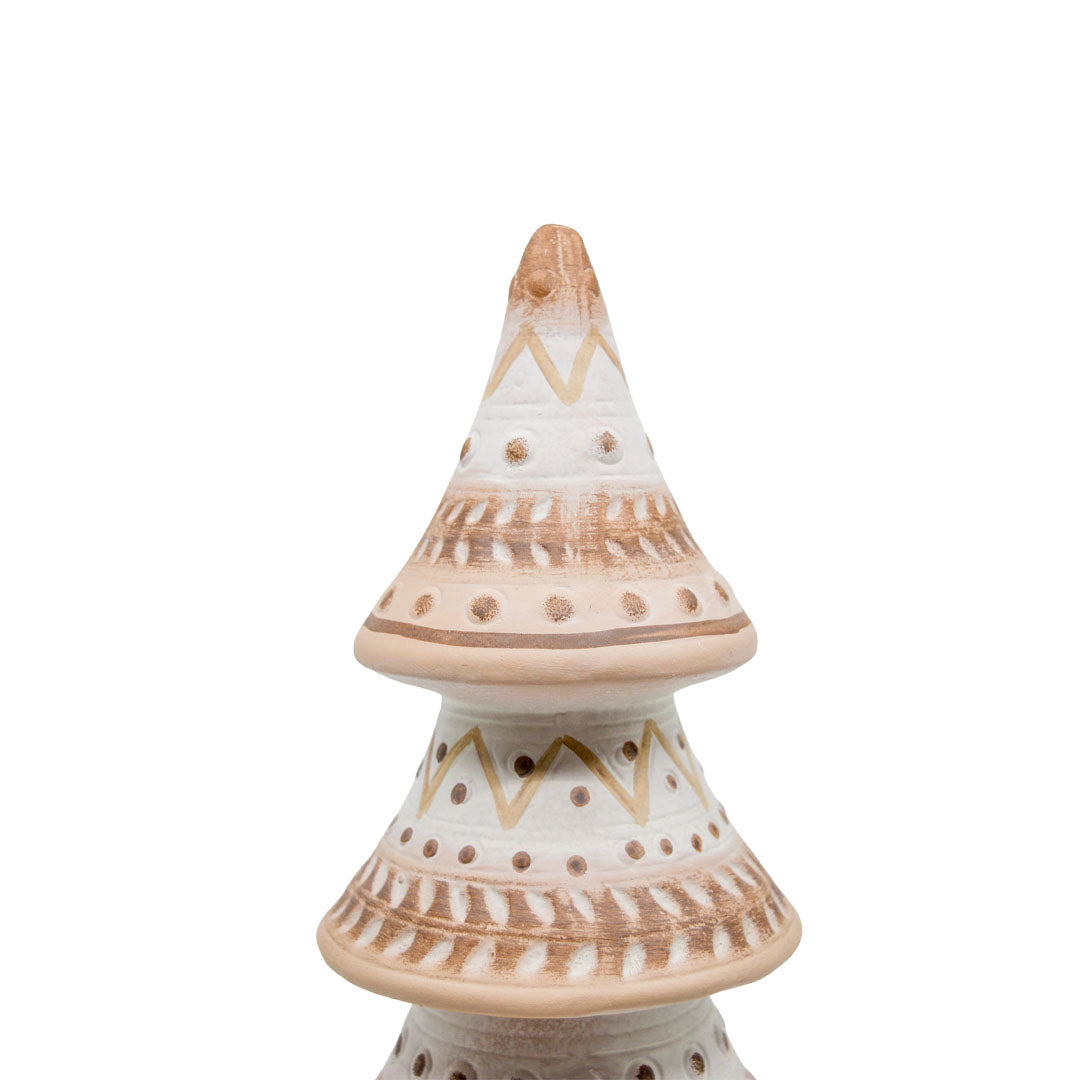 Brown Tiered Fir Tree