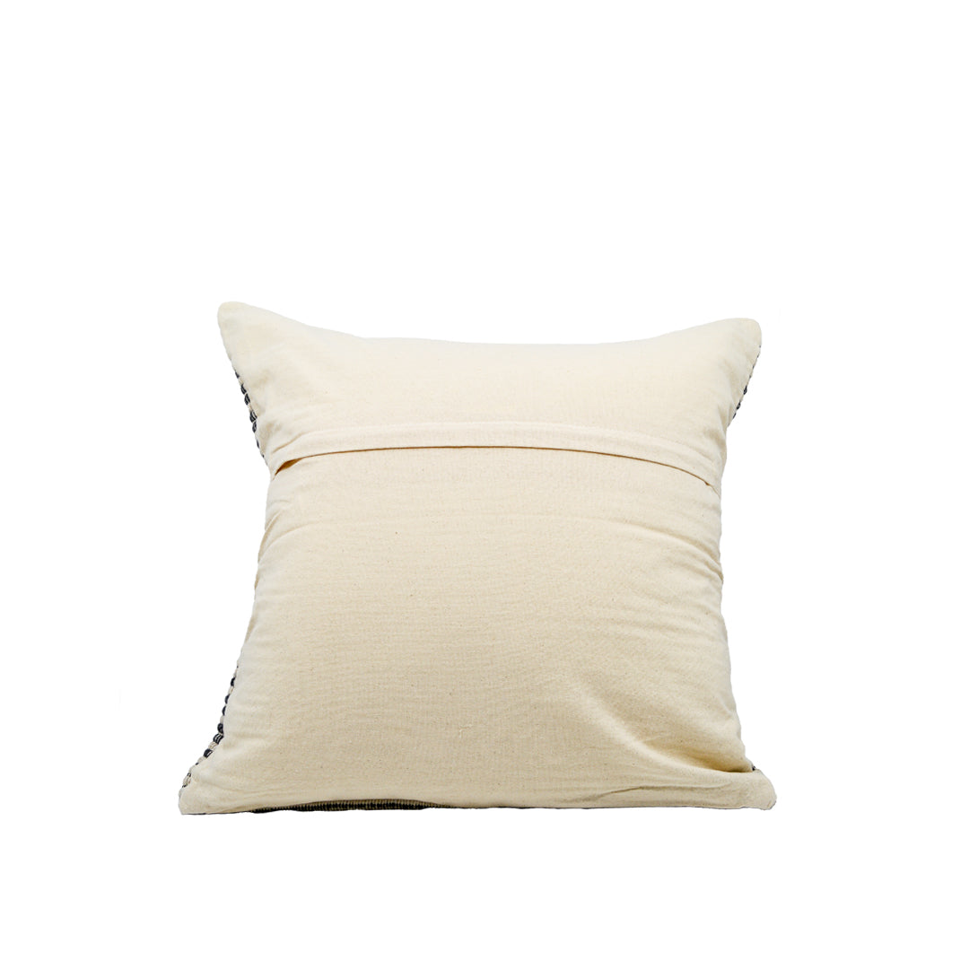 Cole Grey & Natural Striped Cushion