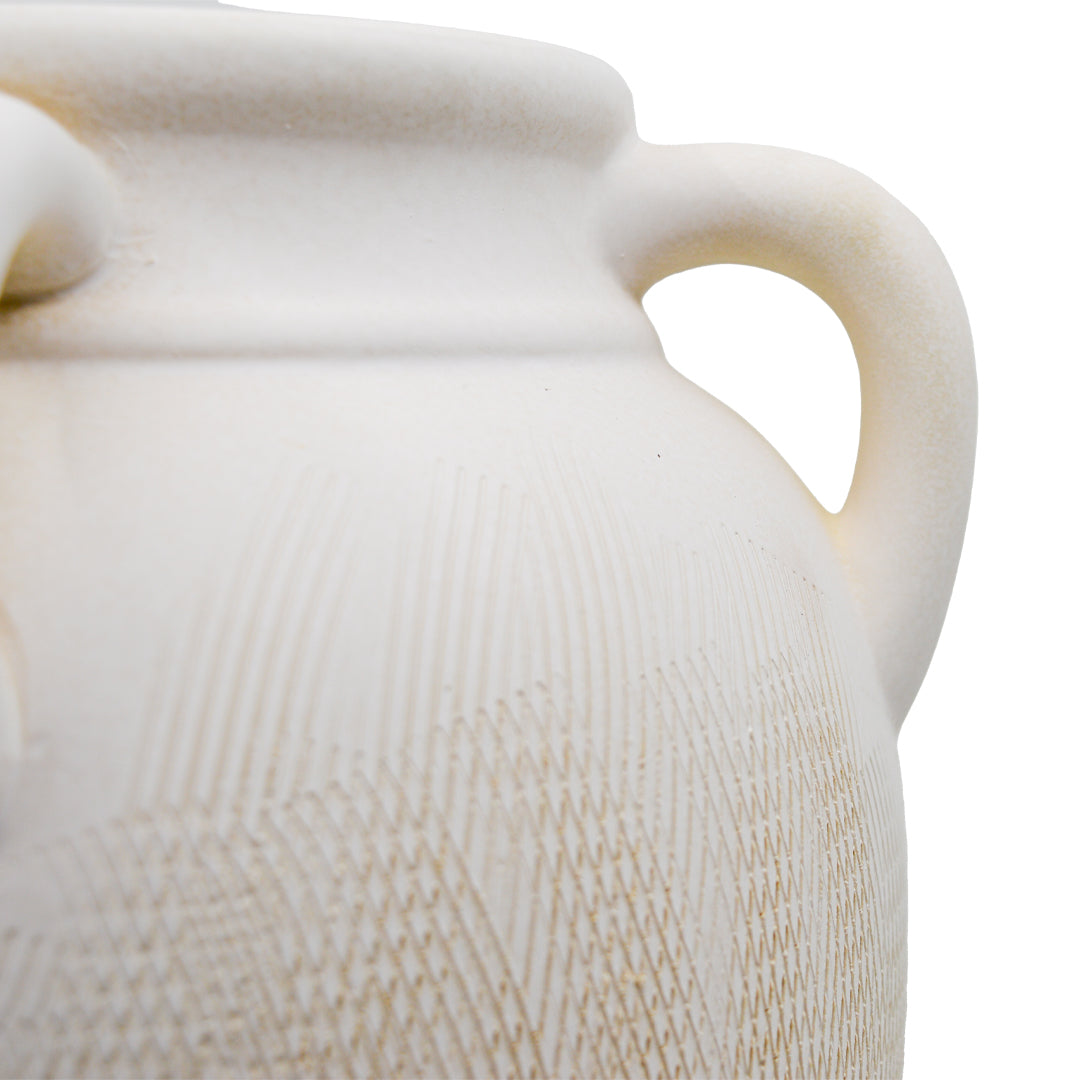 Esme Antique Ivory Vase