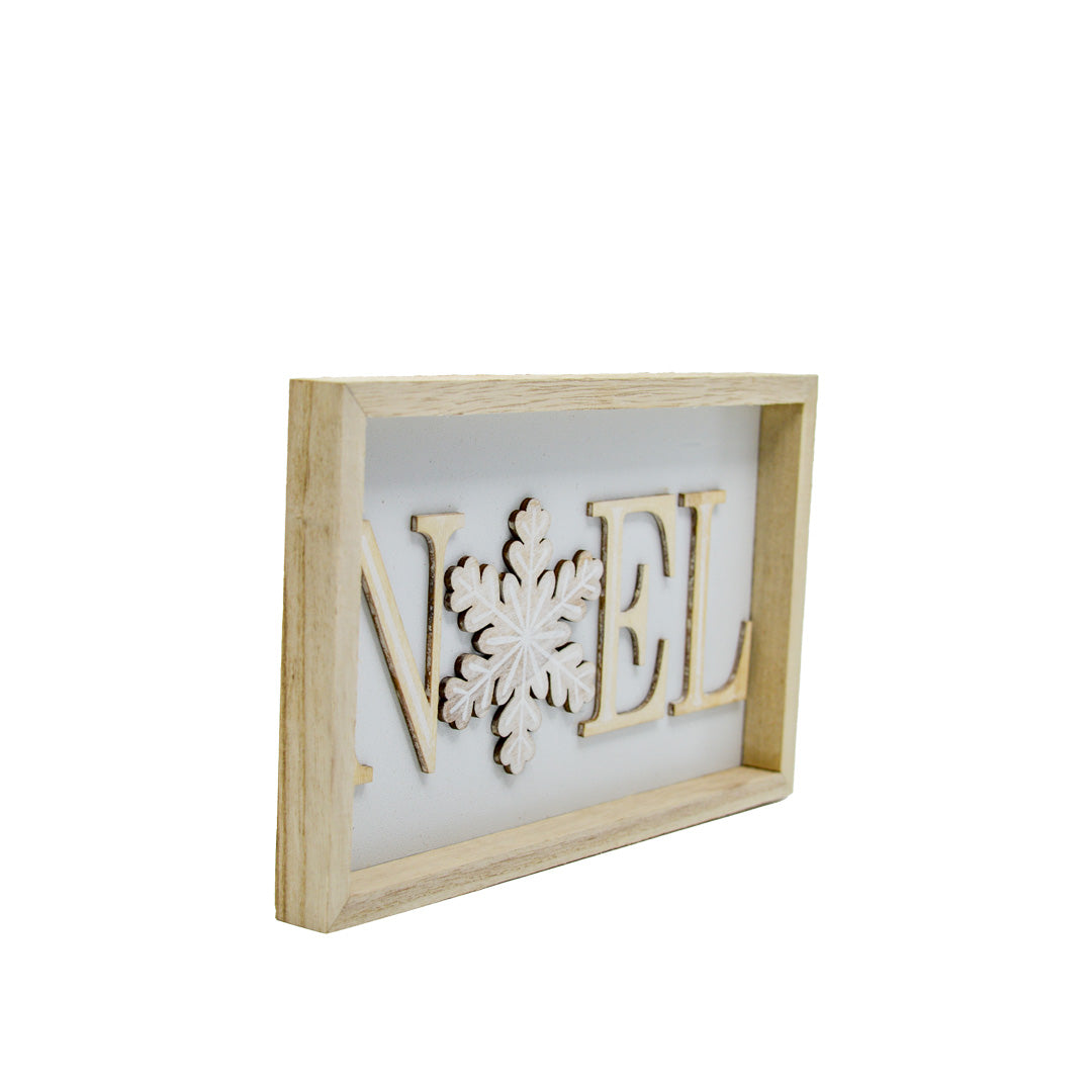 Noel Wooden Sign