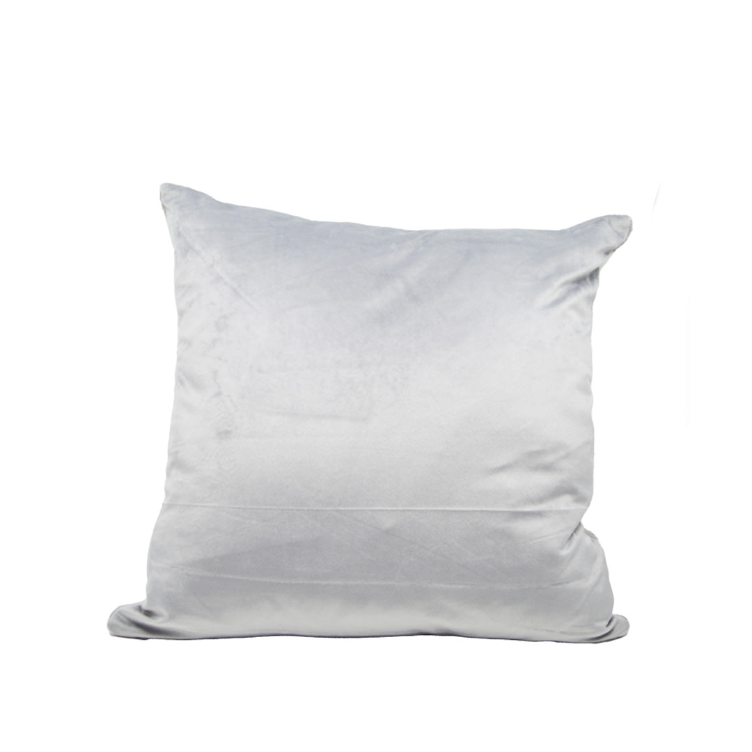 Grey & White Plaid Cushion