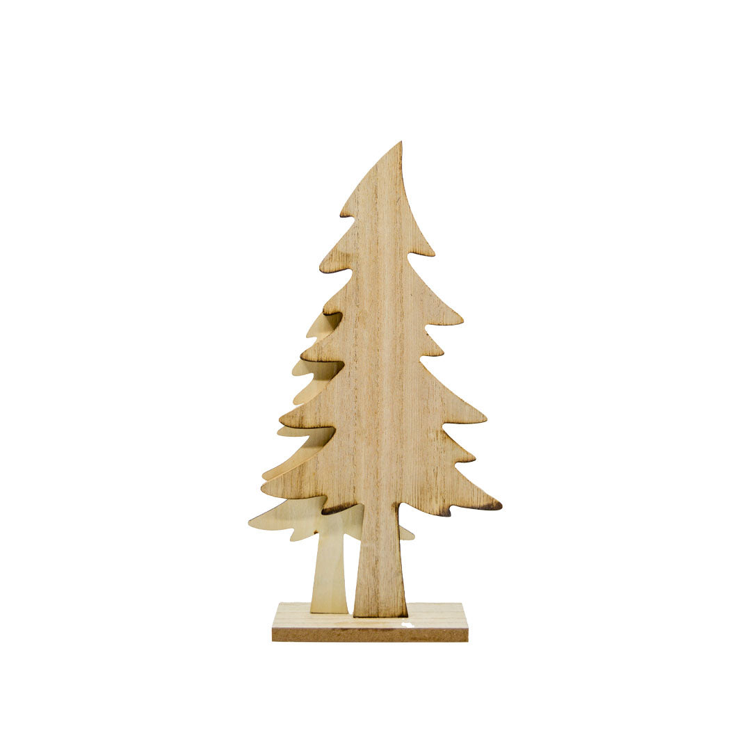 Plaid Tree Decor
