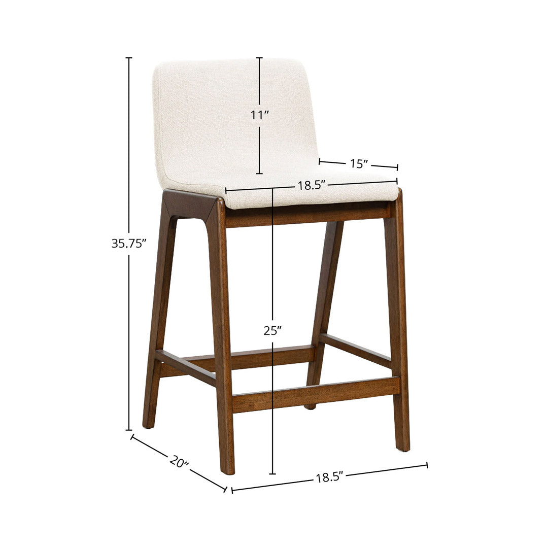 Remix Counter Stool | Cream