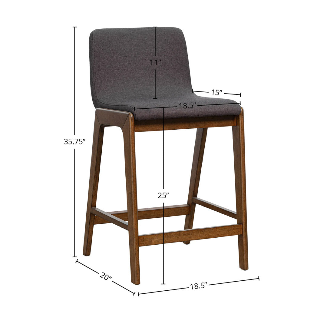 Remix Counter Stool | Grey