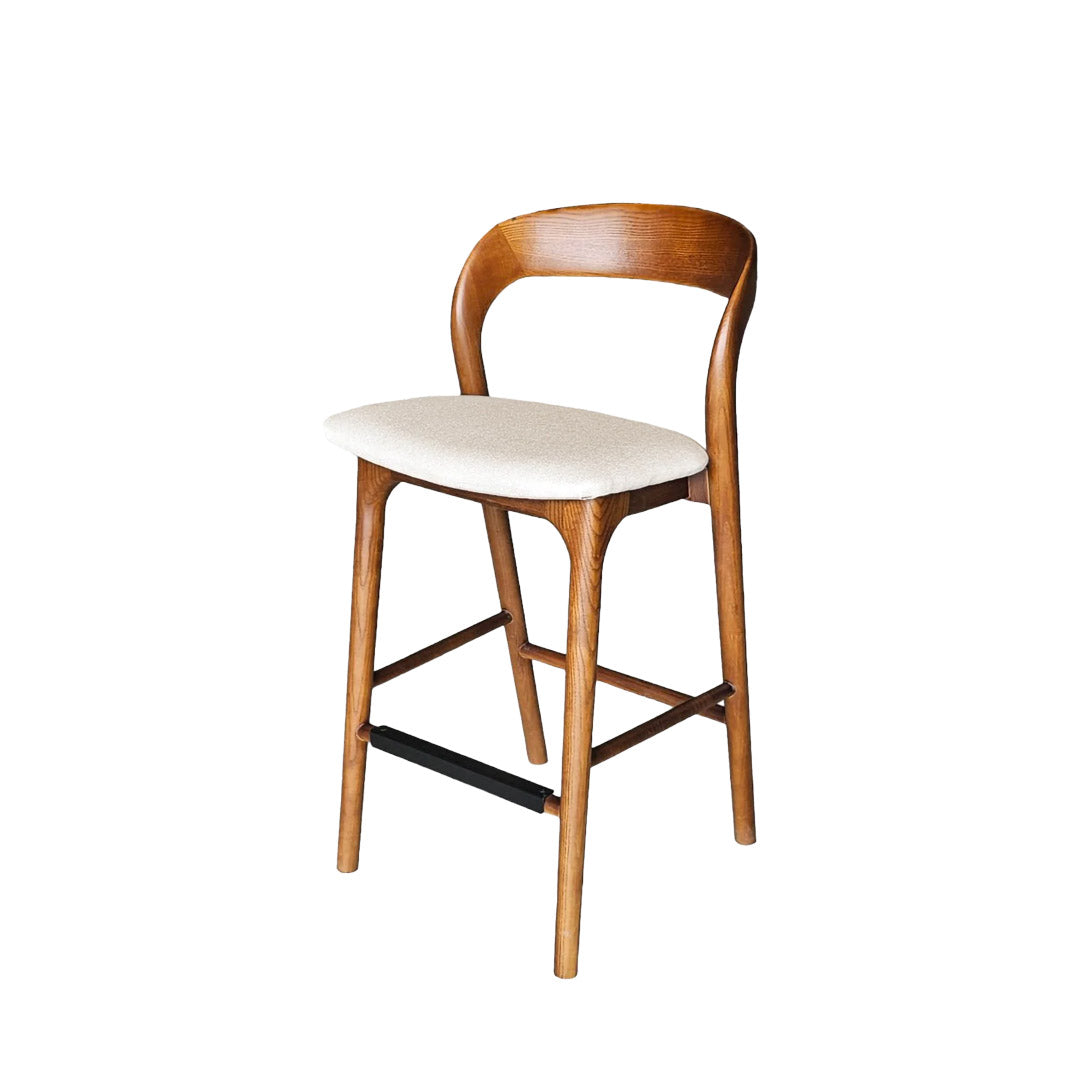 Rotondo Counter Stool | Walnut