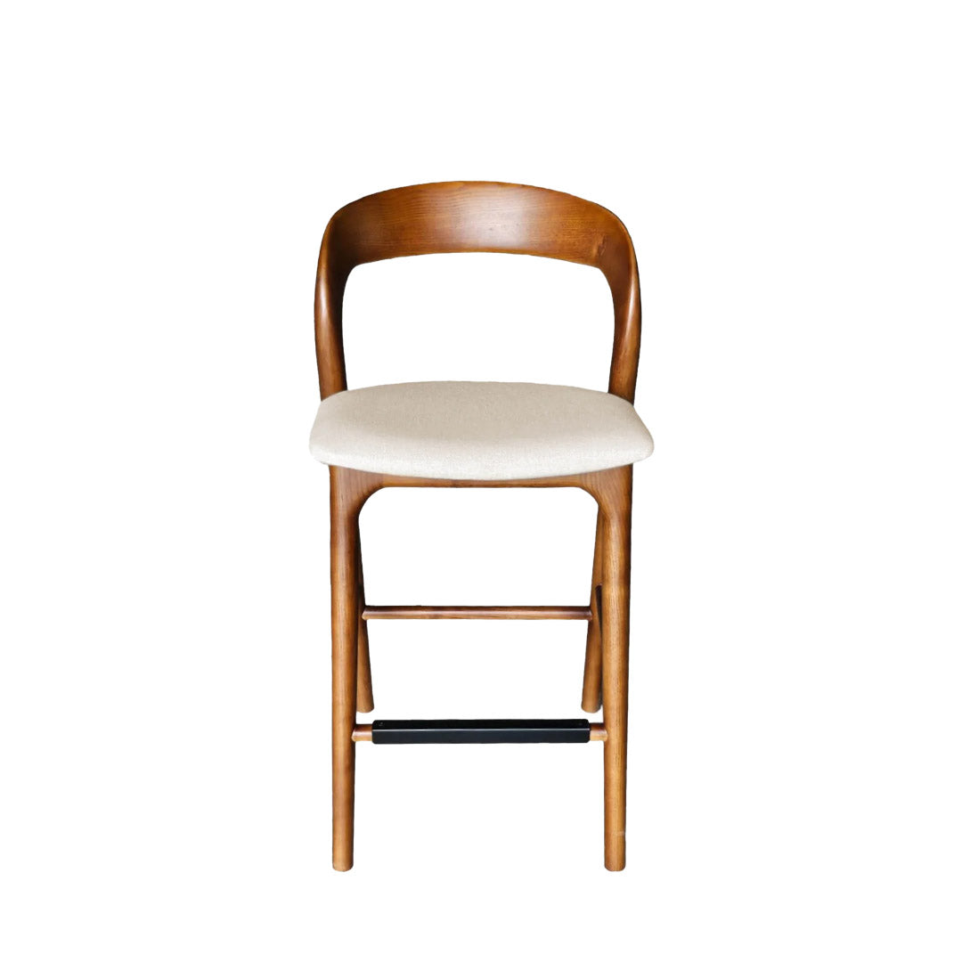 Rotondo Counter Stool | Walnut