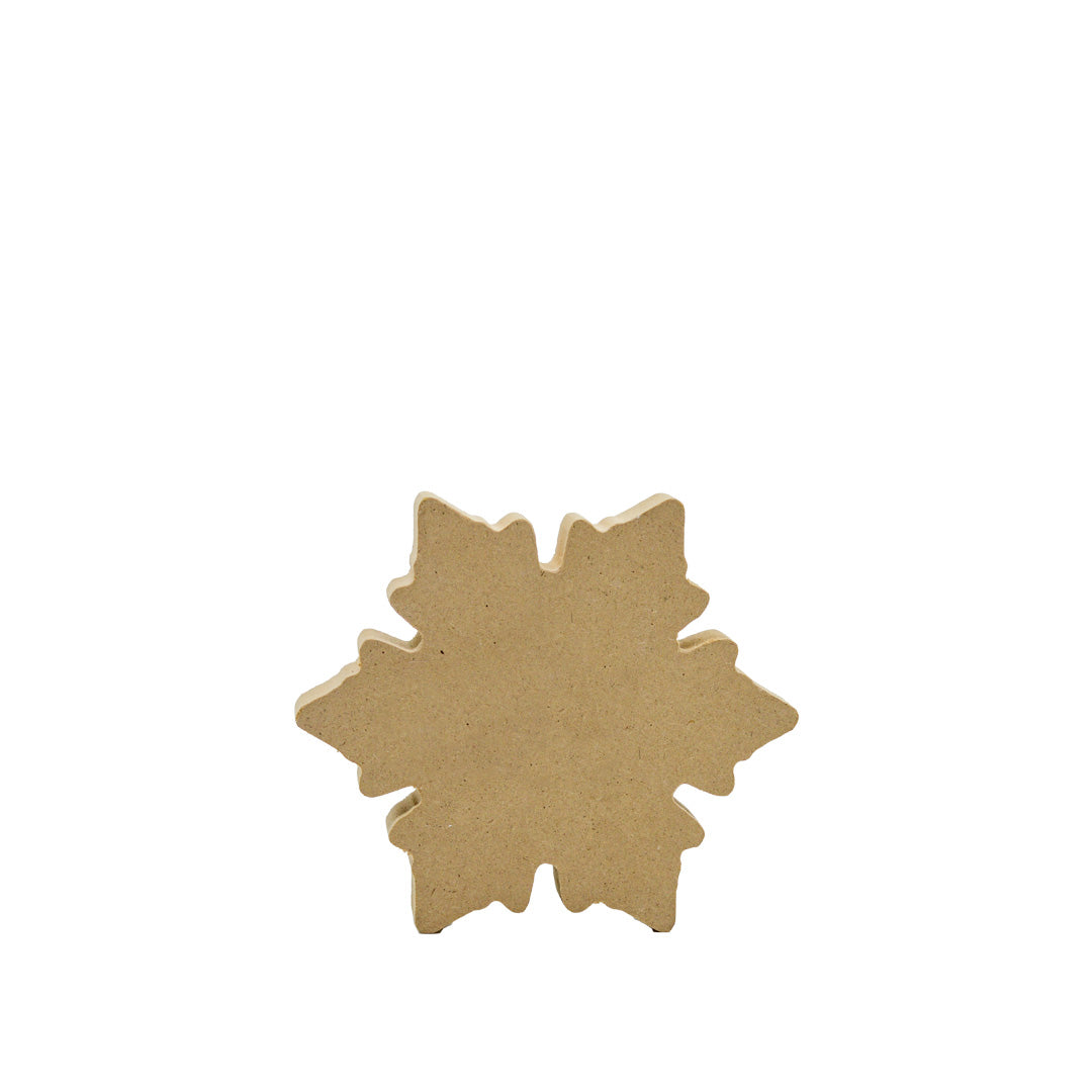SM Wooden Snowflake Decor