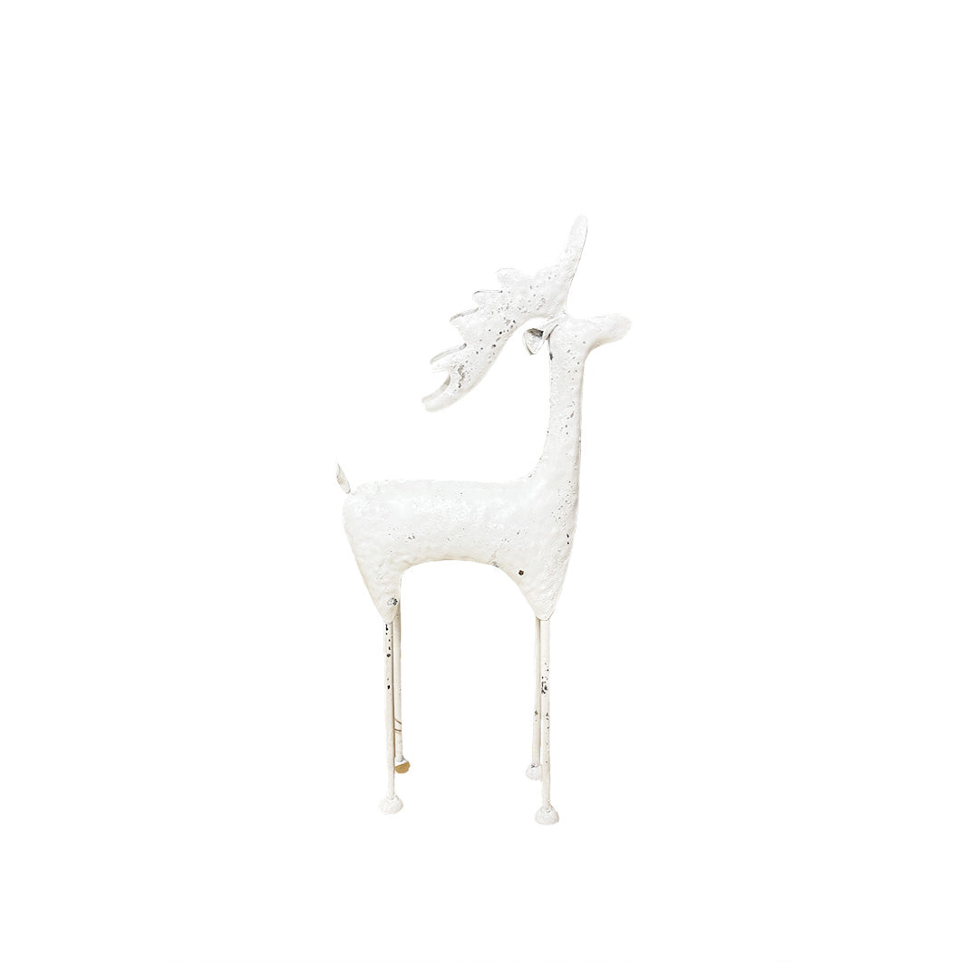 White Reindeer Metal | Large