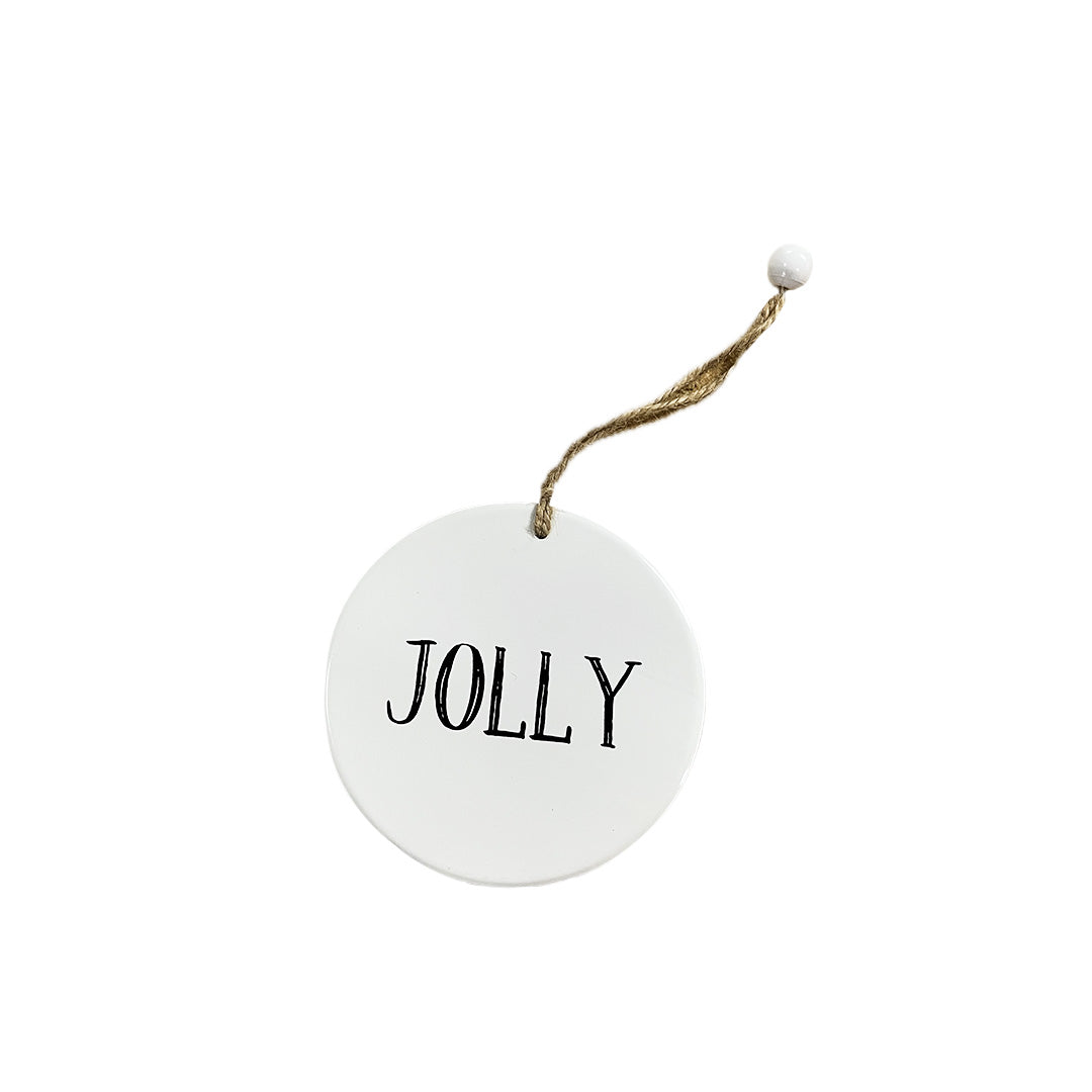 5" Round Ornament
