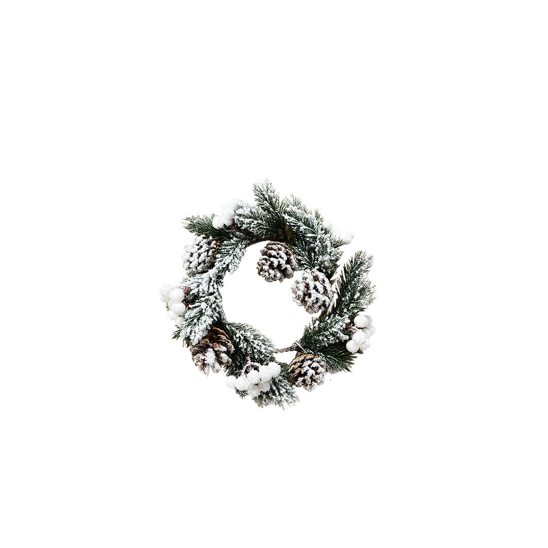 White Berry Wreath