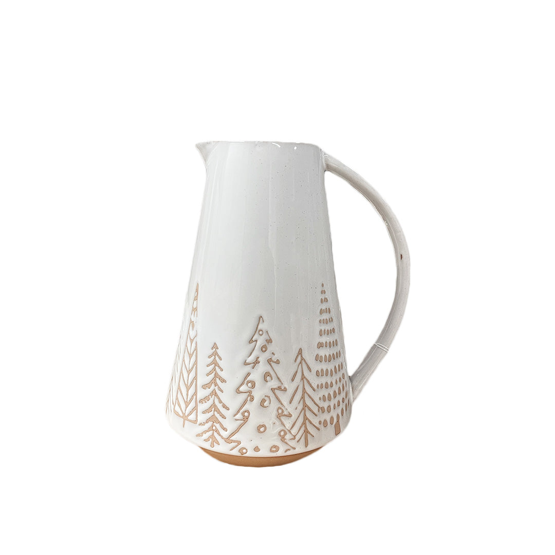 Ceramic Tree Pitcher