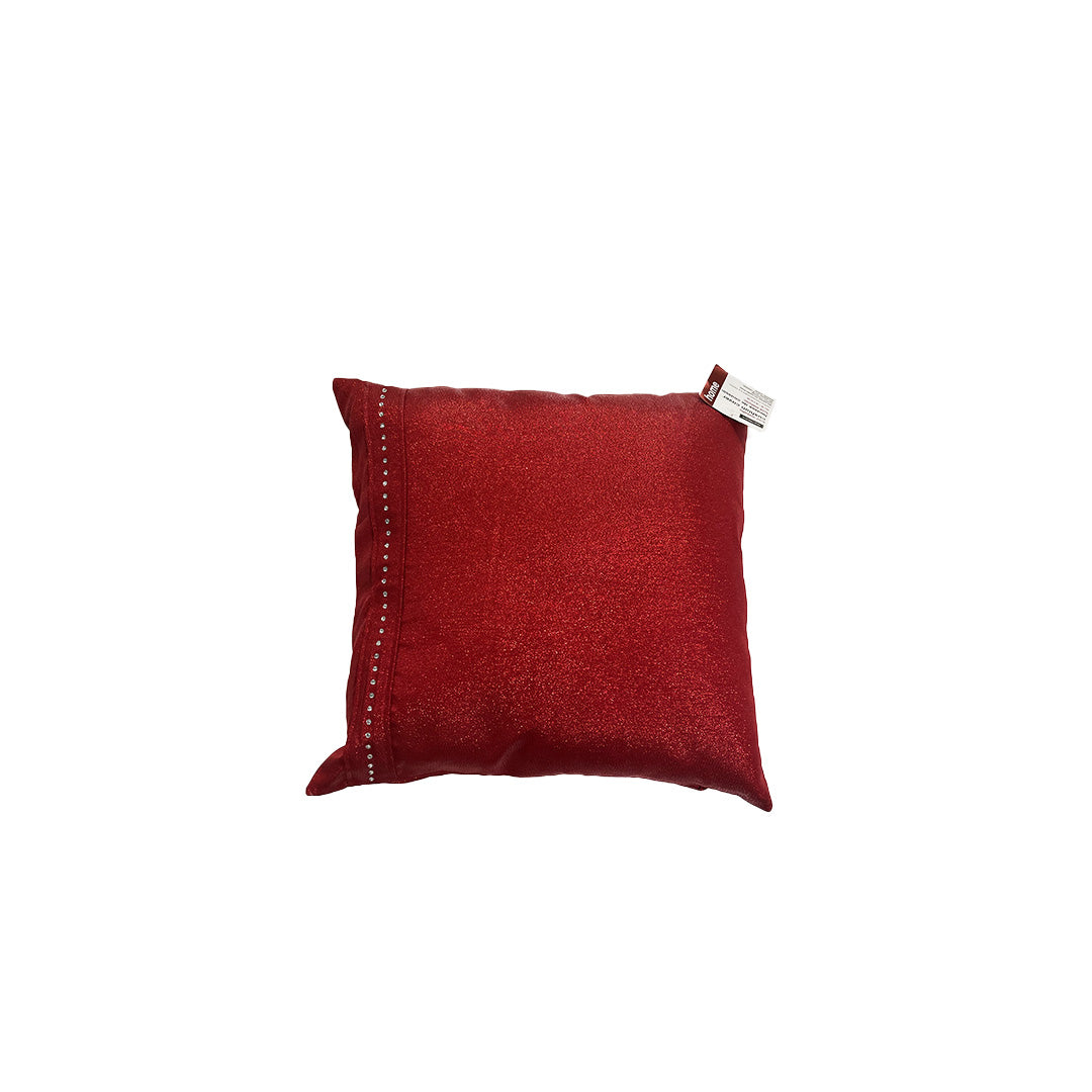 Red Shimmer Cushion