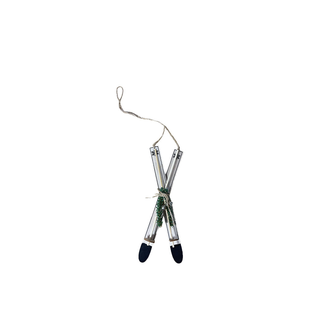 Ski Ornament