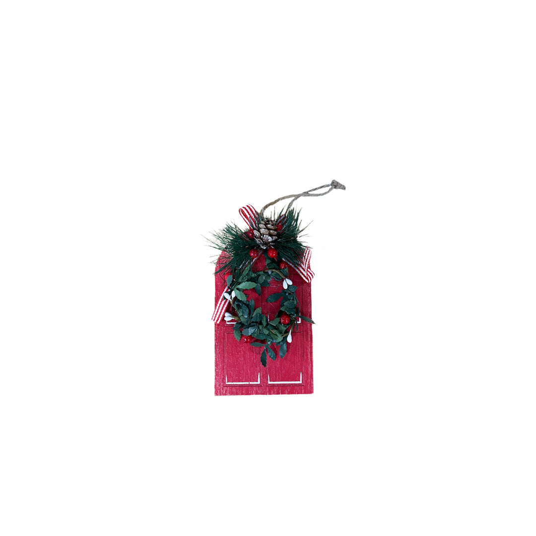Red Door Ornament