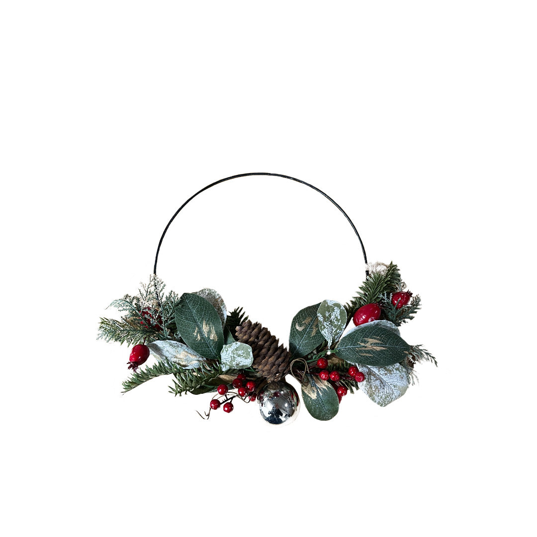 Round Metal Wreath