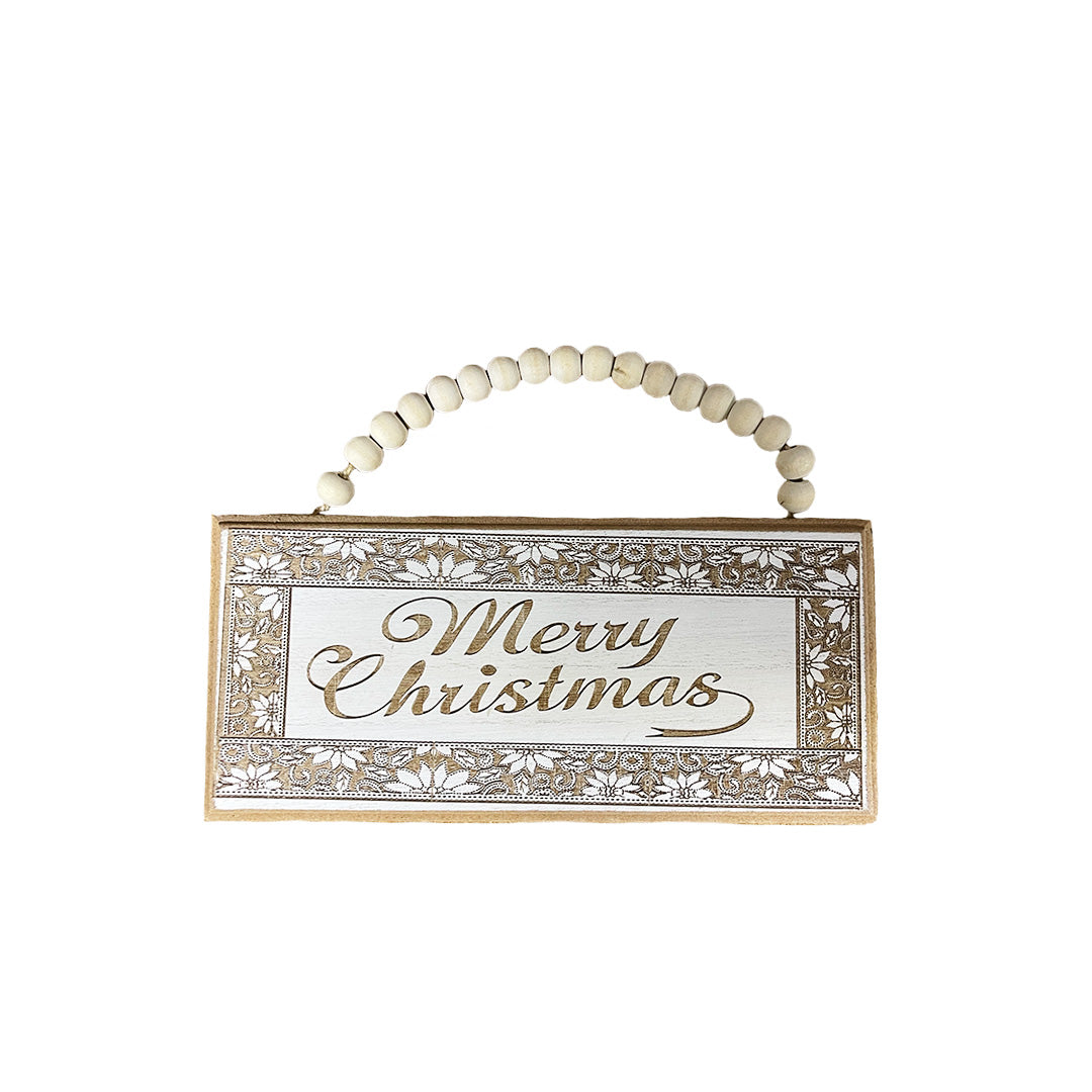 Natural Christmas Sign