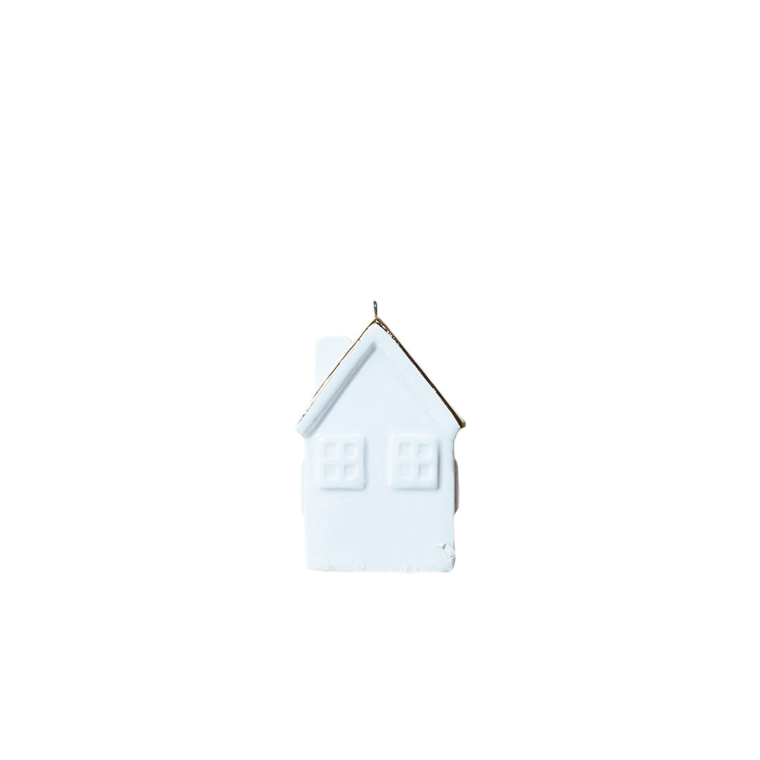 Ceramic 3D House Ornament