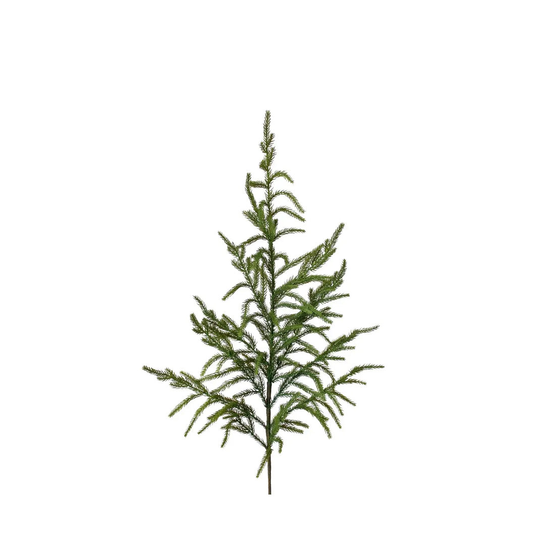 38" Real Touch Norfolk Pine Spray | Green