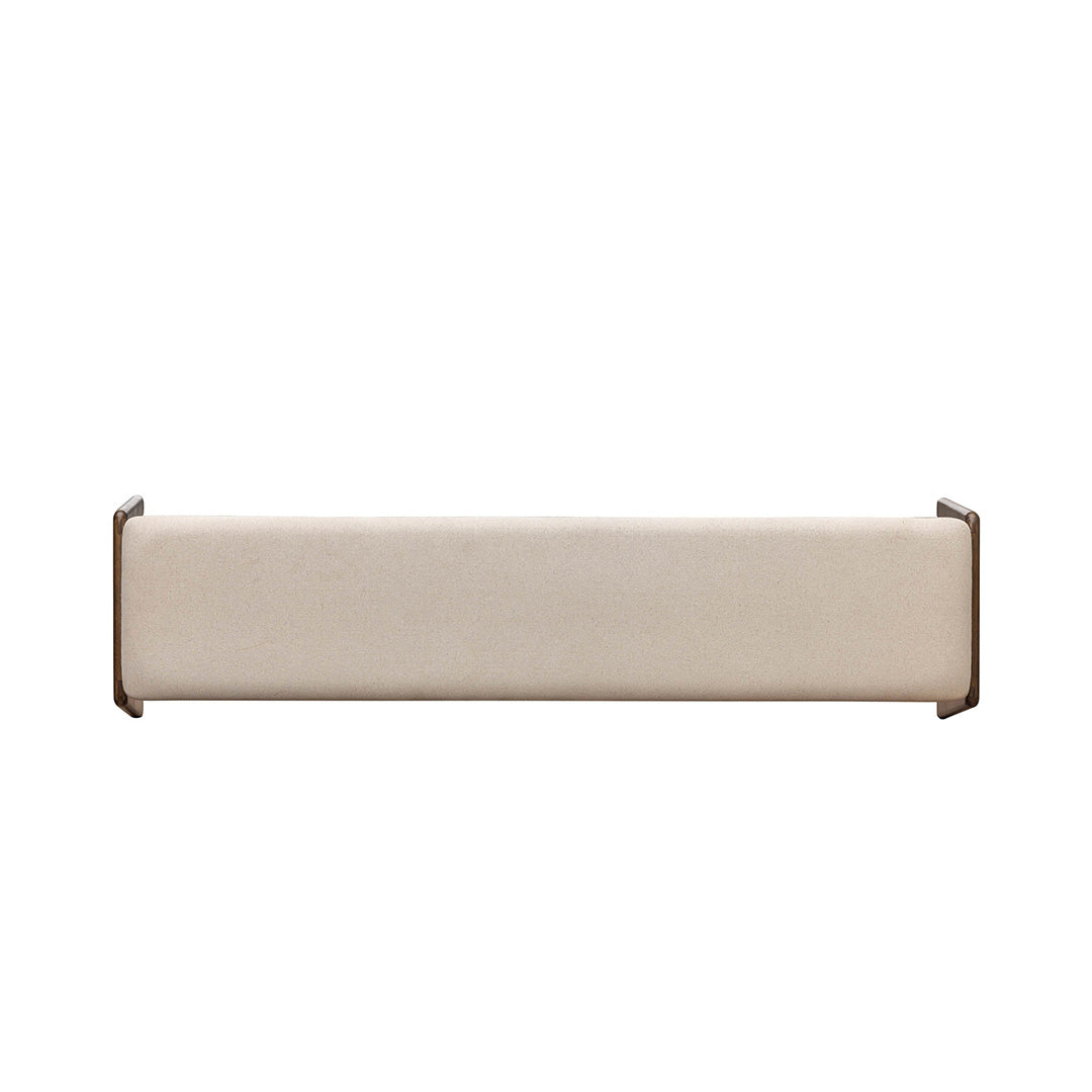 Remix Upholstered Bench - Cream