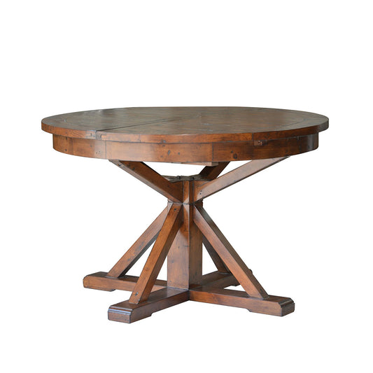 Irish Coast Round 47/63" Extension Dining Table | African Dusk
