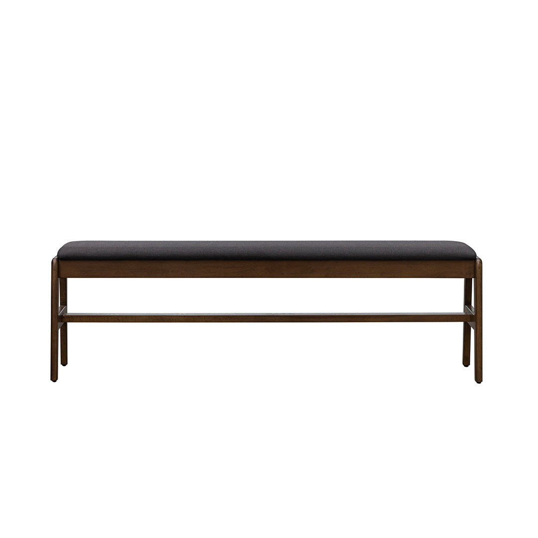 Remix Upholstered Bench - Grey