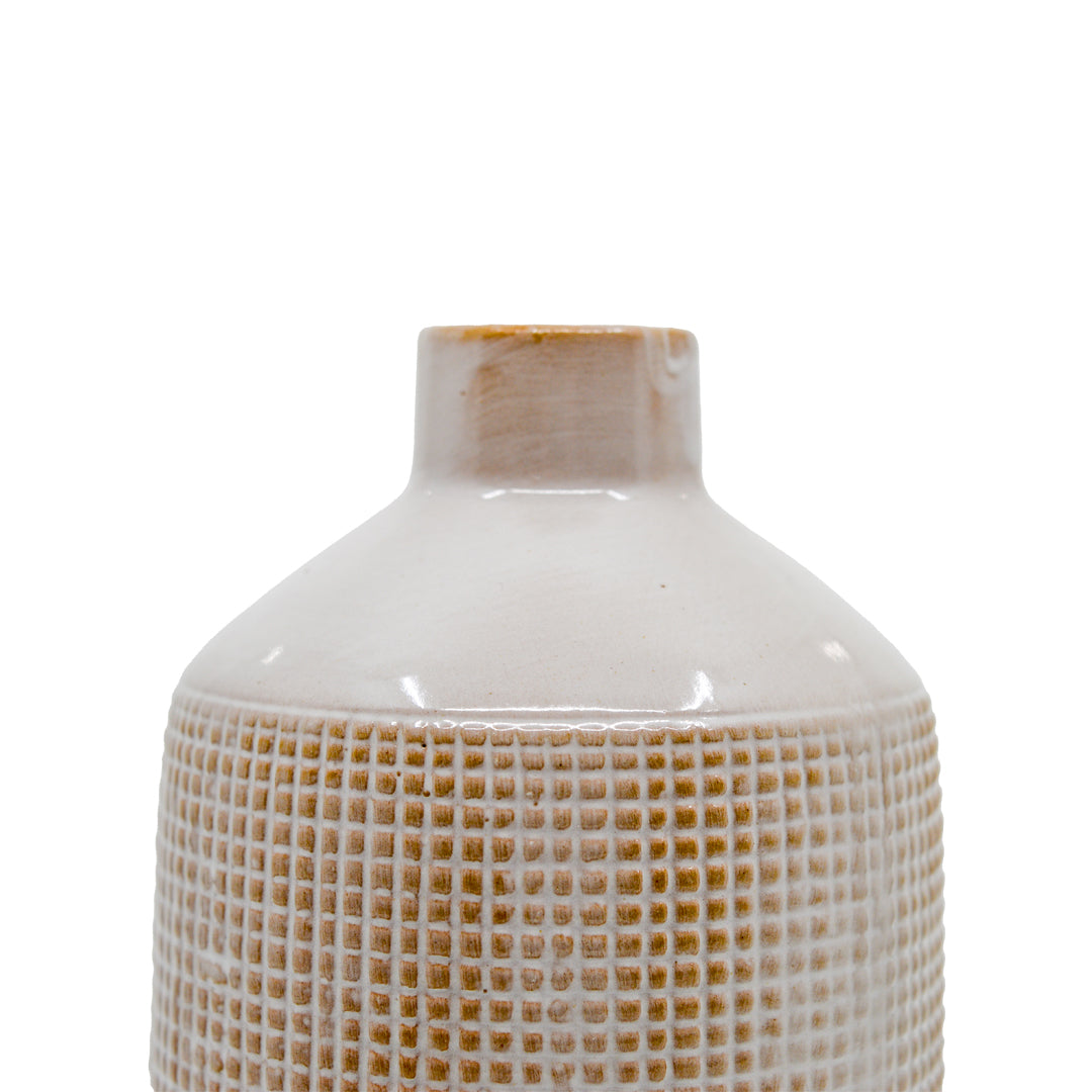 Urban Checkered Vase
