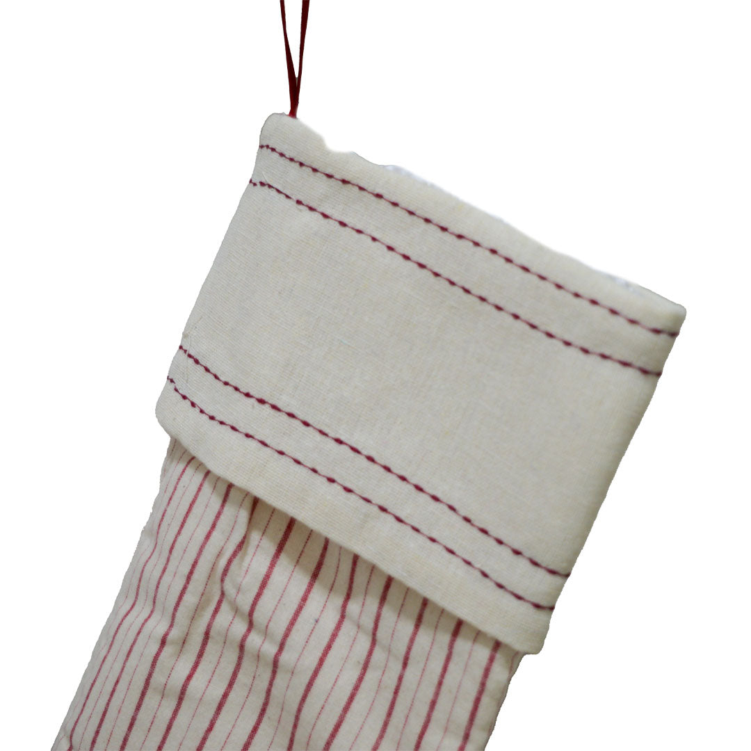Cream Lined Stocking