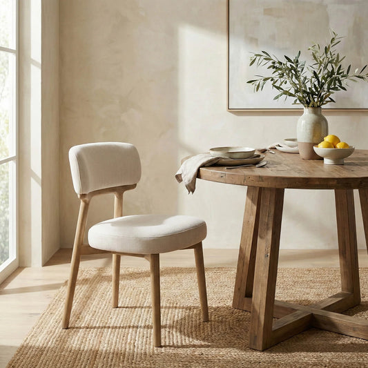 Willow Dining Chair | Porcelain Chenille (Set of 2)