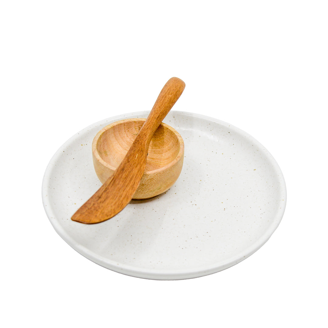 Acacia Wooden Dip Spreader