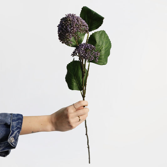 Faux Lavender Patrinia Spray