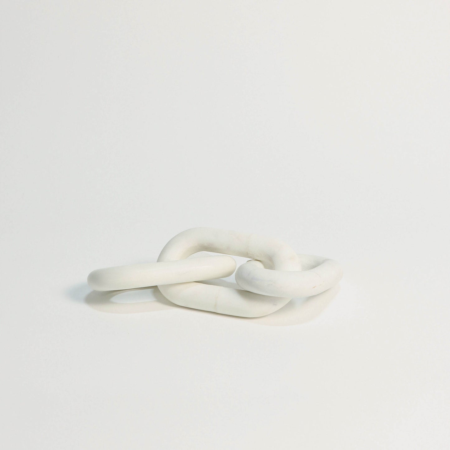White Marble 3 Link Chain