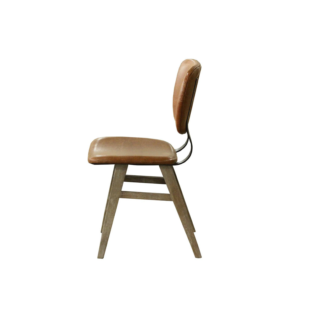 Fraser Dining Chair - Tan Brown (set of 2)