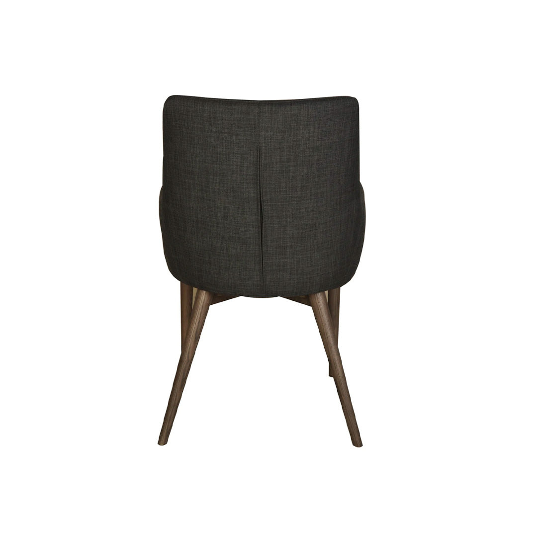 Fritz Arm Dining Chair - Dark Grey (set of 2)