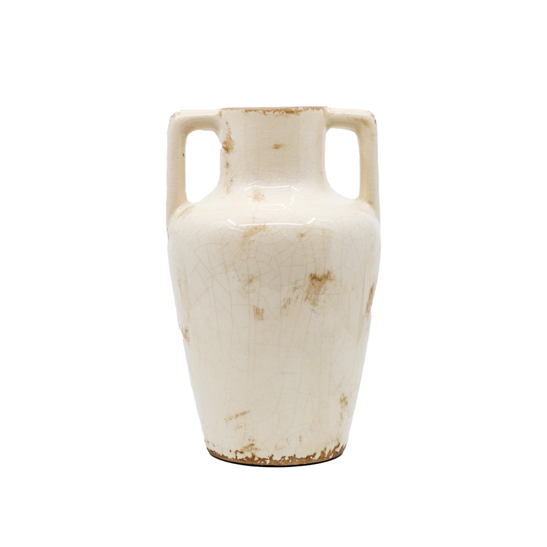 Hale Distressed Ceramic Glazed Pot - Large