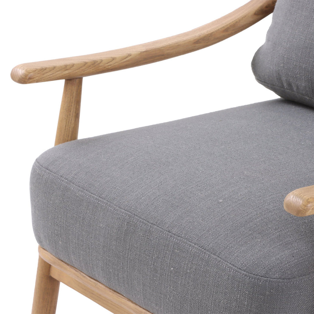 Kinsley Accent Chair - Stormy Grey