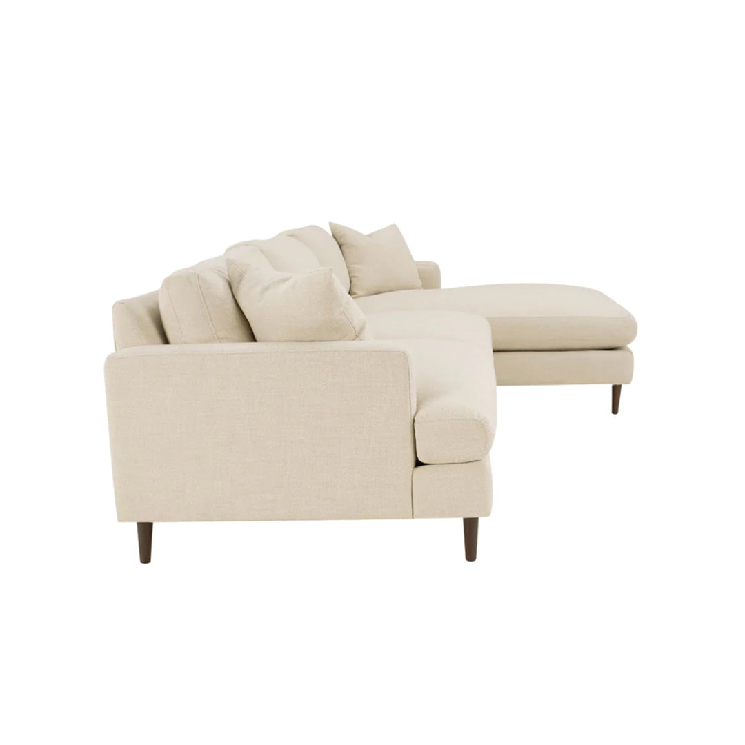Martha Right Sectional Sofa - Beach Alabaster