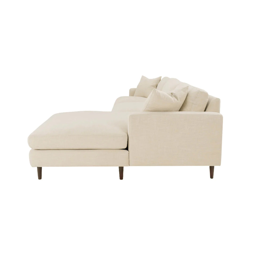 Martha Right Sectional Sofa - Beach Alabaster
