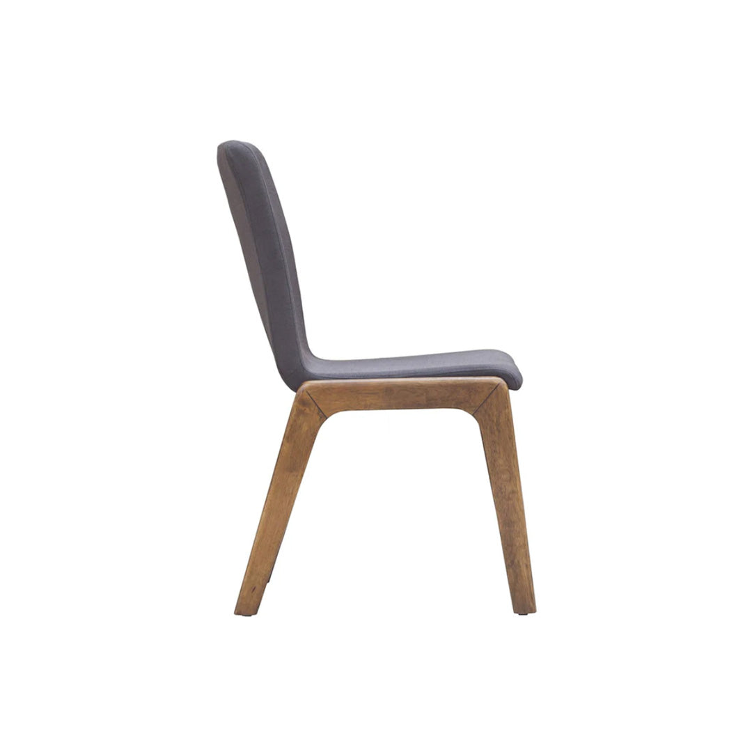 Remix Dining Chair - Grey Fabric (set of 2)