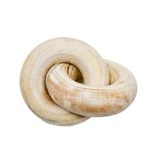 Vera Wooden Chain Links - Round