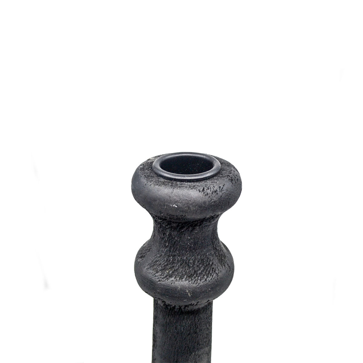 Gwen Tall Black Candle Holder - Medium