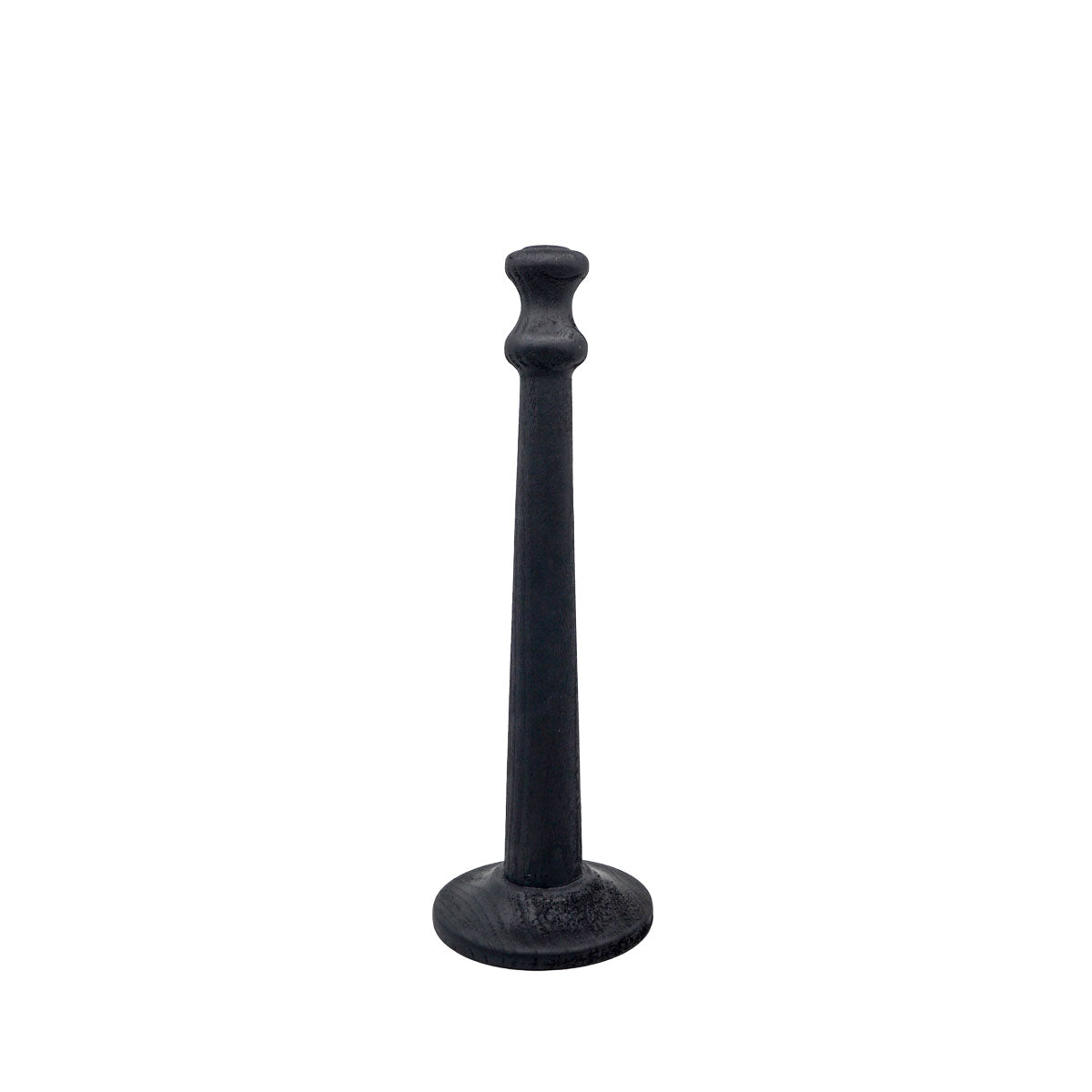 Gwen Tall Black Candle Holder - Medium