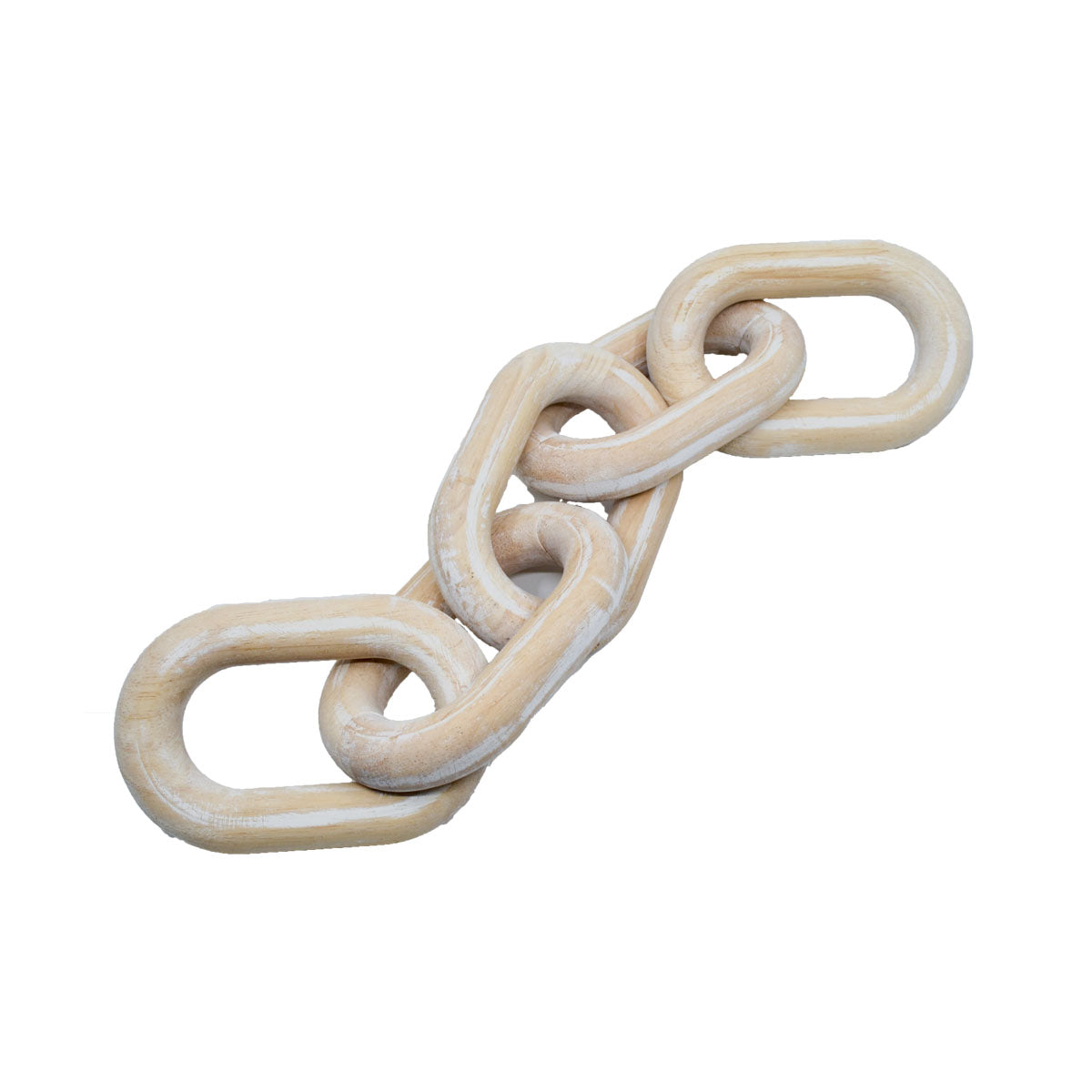 Vera Wooden Chain Links - Oval