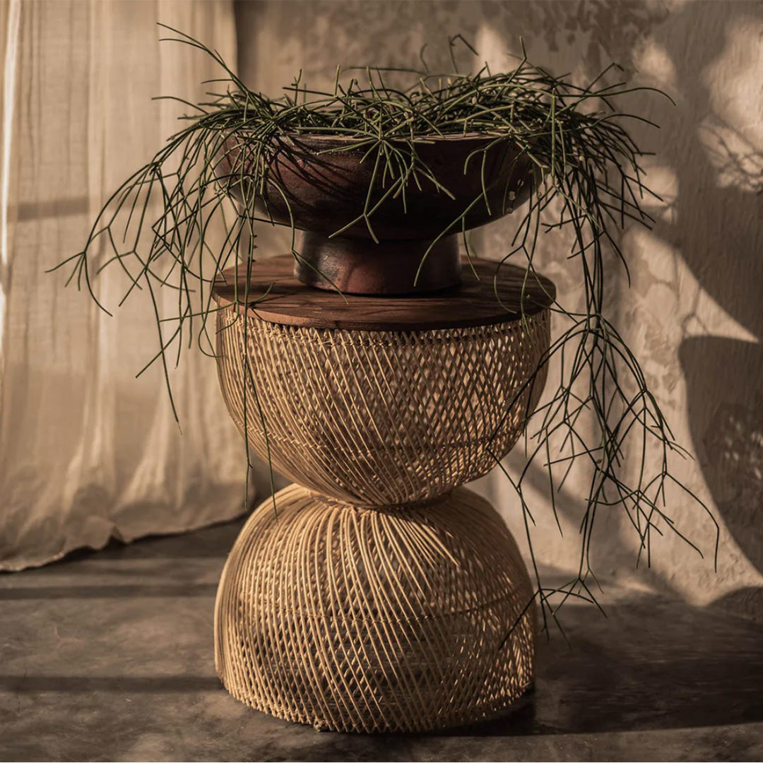 Wave Side Table - Natural